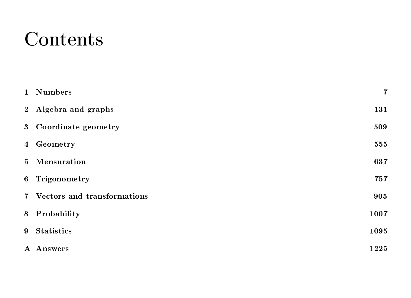 IGCSE Topical Mathematics Past Year Paper 0580 Paper 4